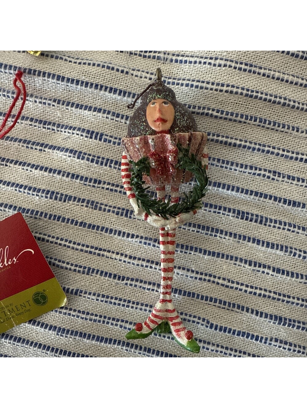 Krinkles Patience Brewster Chocolate Covered Cherry TruffleMan Christmas Dept 56